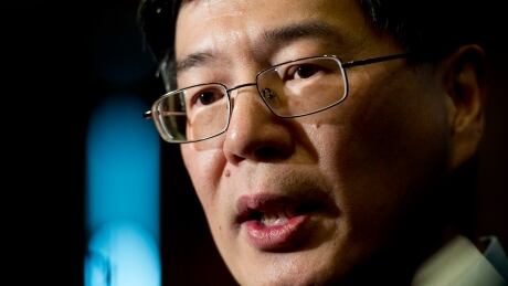 Chinese Ambassador to Canada Cong Peiwu answers reporters questions following a luncheon speech in Montreal, Thursday, December 5, 2019. China Ambasador Speech 20191205