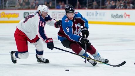 Colorado Avalanche defenseman Cale Makar leads all rookies with 27 points, second in both goals (eight) and assists (19), and is third in scoring among blue-liners across the NHL. Blue Jackets Avalanche Hockey