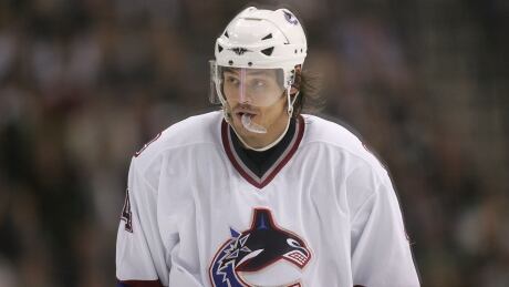 Former Canucks defenceman Brent Sopel, seen above in 2007, said in a statement Thursday that year-old stories about head coach Marc Crawford's rough treatment of him were not meant as allegations, but rather to entertain the listener. sopel-brent-120519