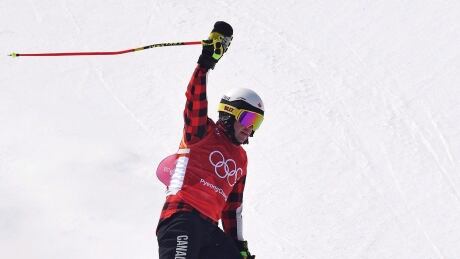 Canada's Kevin Drury, seen in this file photo from 2018, stormed from behind to win gold in the men's ski cross World Cup season opener in Val Thorens, France on Friday.
Drury-Kevin-210218