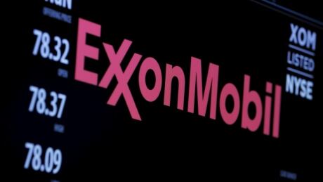 The logo of Exxon Mobil Corporation is shown on a monitor above the floor of the New York Stock Exchange in New York, December 30, 2015. Standard & Poor's Ratings Services said on April 26, 2016, it had cut Exxon Mobil Corp's corporate credit rating to "AA+" from "AAA," citing the impact of low oil prices. EXXONMOBIL-RATINGS/S&P