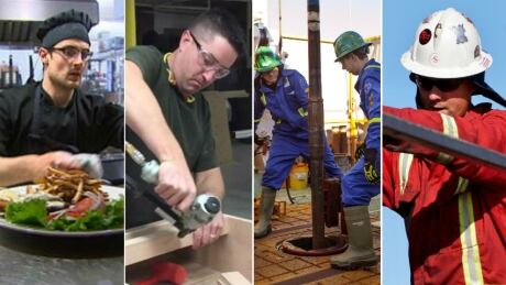 Jobs aren't particularly easy to come by in Alberta these days but it's particularly hard for young men who are looking for work. Male jobs collage
