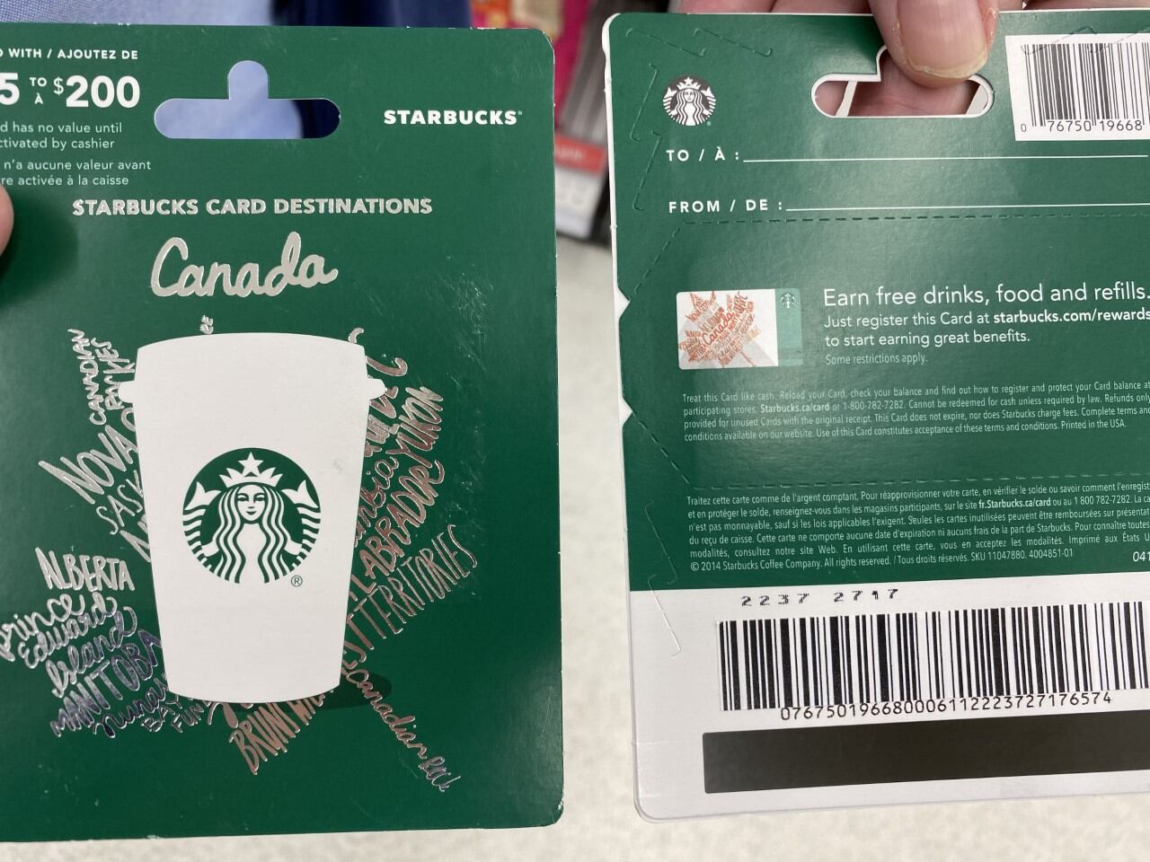 No Security Code On Starbucks Card Printable Cards