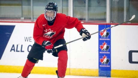 Quinton Byfield looking to leave his mark at Canada's world junior camp