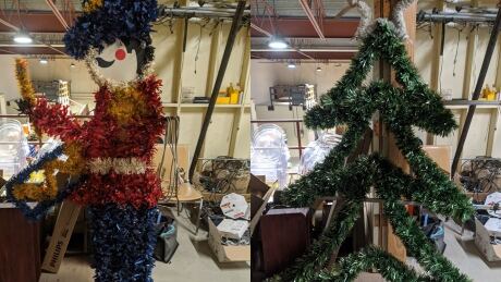 Eight soldiers, standing eight feet tall and eight trees, standing six feet tall, are among the 43 decorations the City of Cranbrook once used to decorate lamposts during the holidays and are now selling to the highest bidder. Cranbrook christmas decor