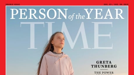 This photo provided by Time magazine shows Greta Thunberg, who has been named Time’s youngest 'person of the year' in history. Time Person of the Year