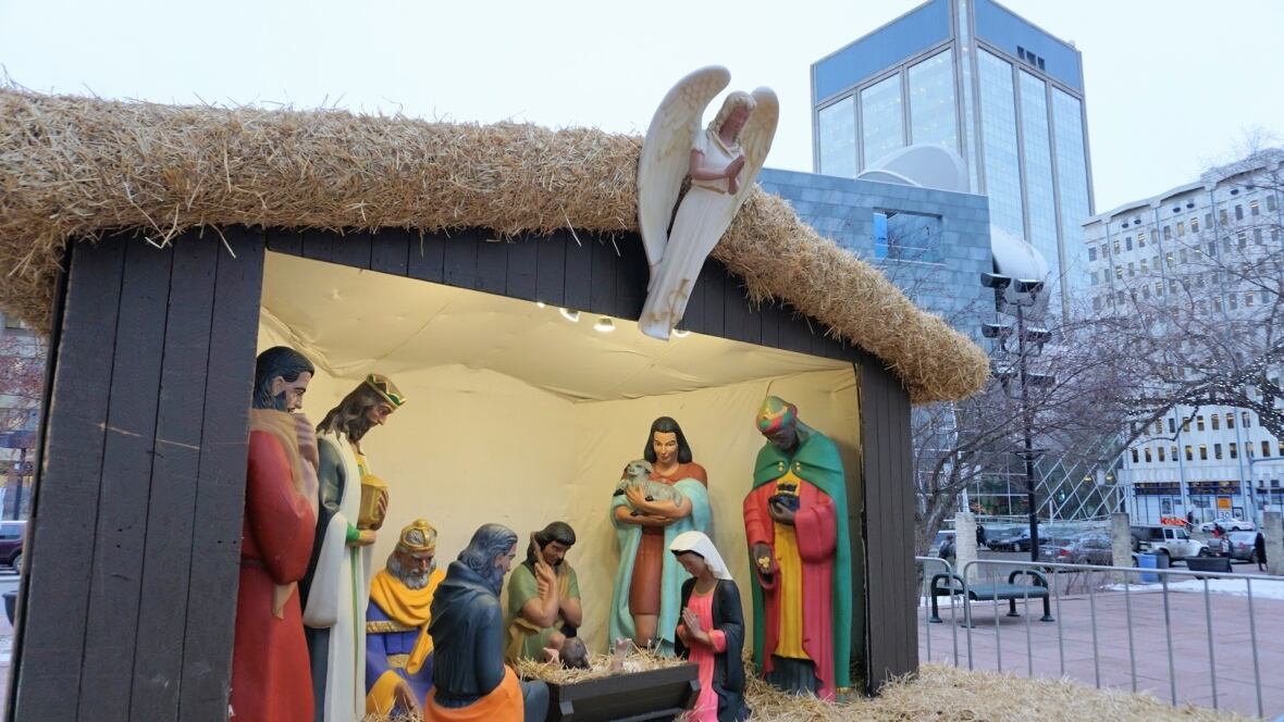 City replaces downtown nativity scene with augmented reality display CBC News