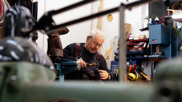 One of the few remaining shoe repair shops in Regina One of the few remaining shoe repair shops in Regina