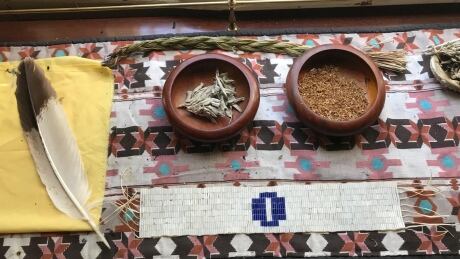 At Atlohsa's Resting Space, the emphasis is on providing culturally based services to help the homeless. This includes a smudge ceremony and traditional healing berries. The low barrier approach that the centre provides means that people can walk in at any point in their recovery and they won't be turned away. Some of the traditional medicines provided at Atlohsa's Resting Space