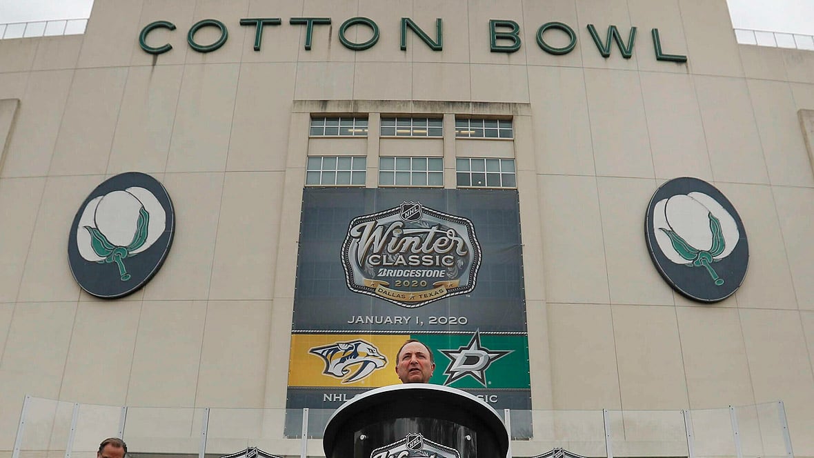 Photos: Fans at the 2020 Winter Classic between Predators and Stars