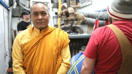 Uttam Berua is the Reverand at the Buddhist Centre of Regina. He says there are no words for his gratitude towards people helping out the centre. Uttam Berua