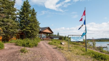 The Frontier Fishing Lodge in Łutsël K'é currently operates from June to August, but community members are hoping to find uses year-round. Frontier Fishing Lodge
