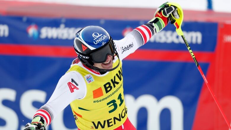 Austria S Matthias Mayer Scores World Cup Combined Win In Switzerland Cbc Sports