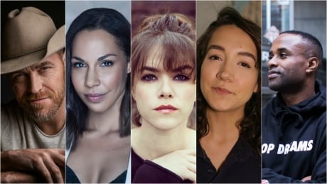 The panellists for the 2020 edition of Canada Reads are George Canyon, from left, Amanda Brugel, Kaniehtiio Horn, Alayna Fender and Akil Augustine. Canada Reads 2020