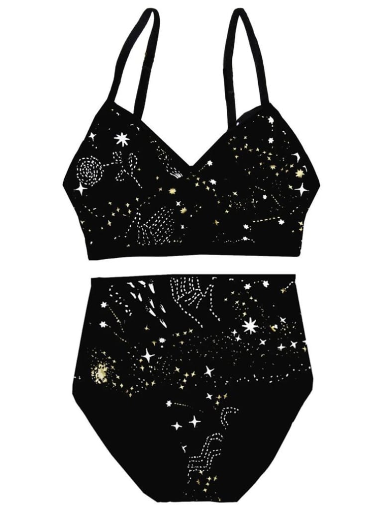 Nasty Gal Word on the Street Bralette and Panty Set