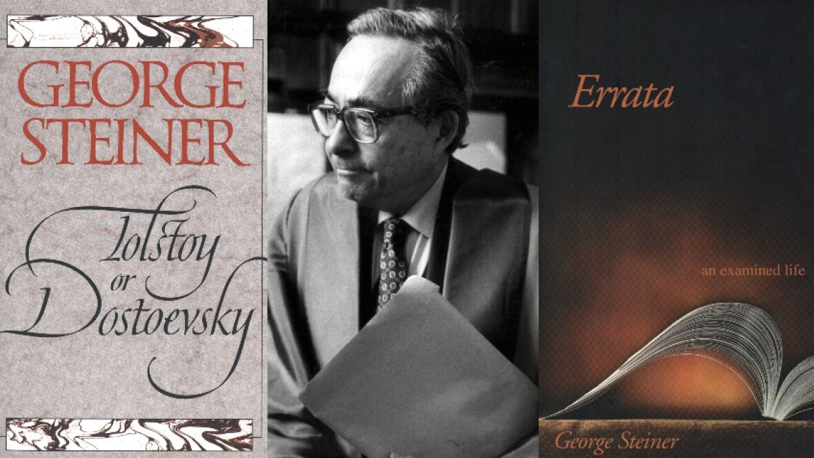 George Steiner on morality, his love of books and the