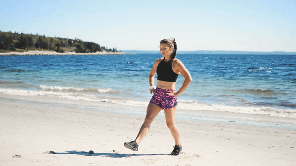 A 20-minute beach HIIT workout to take with you on winter vacation | CBC  Life