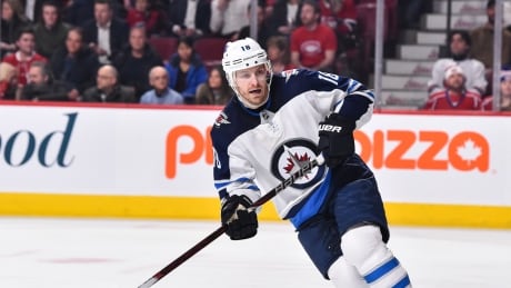 Winnipeg Jets Bryan Little in action in this file photo from Feb. 7, 2019. 1128288039