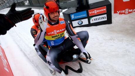 Tobias Wendl and Tobias Arlt of Germany, seen above in this file photo, wrote on a shared Facebook page that the risk of crashing on the track in Winterberg this weekend is 'extremely high and therefore incalculable.' 511402168