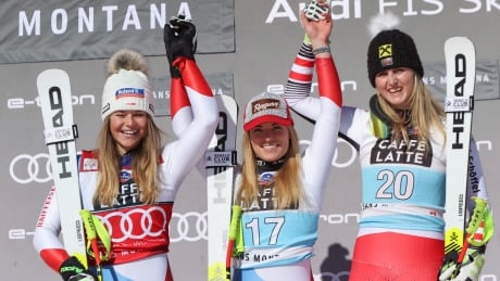 Suter seals World Cup downhill title in race won by Gut-Behrami