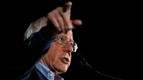 Democratic presidential candidate Sen. Bernie Sanders, I-Vt., speaks during a campaign event at Springs Preserve in Las Vegas, Friday, Feb. 21, 2020. Election 2020 Bernie Sanders