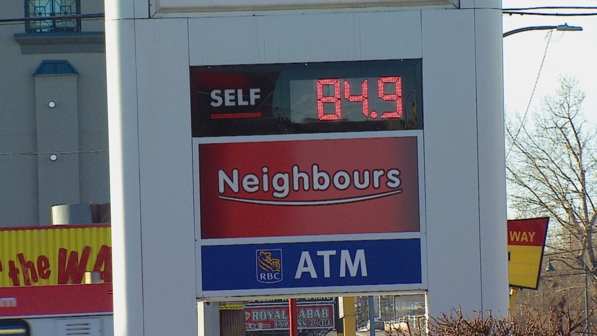 Gasoline prices dip below 80¢ a litre at some Calgary pumps CBC News