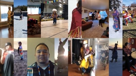 A social media movement, started in the United States, is connecting powwow dancers, drummers, vendors and visitors from across North America, while respecting social distancing practices amid the corona virus pandemic. Social Distance Powwow