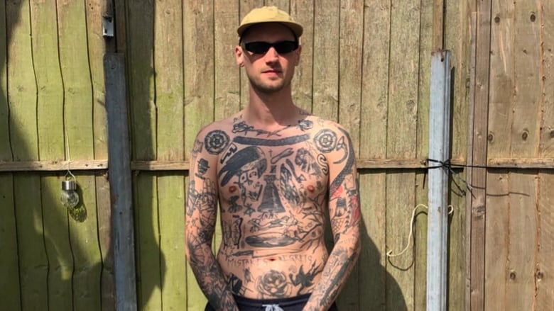 This London artist is giving himself a new tattoo every day he's