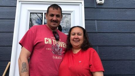 The Smiths were told by three different optometrists in Saskatoon that they couldn't book an appointment because they're coming from the north. leeann jason smith