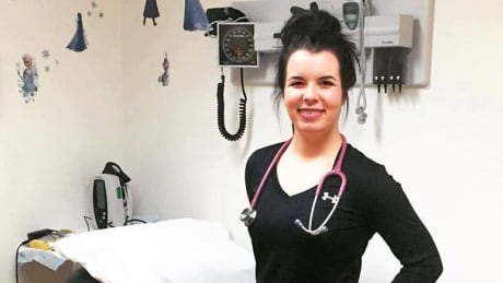 Isabelle Wallace from Madawaska Maliseet First Nation is a nurse a working in Kangiqsualujjuaq, Nunavik. Isabelle Wallace