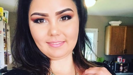 Chantel Moore, 26, was shot and killed by police during a wellness check in Edmundston in June. Chantel Moore