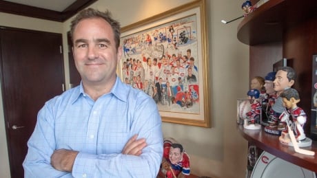 Montreal Canadiens owner Geoff Molson is seen in his office at the Bell Centre in Montreal on Tuesday, June 11, 2019 HKN Canadiens 20190612
