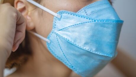 Single-use masks and gloves aren't only clogging up the recycling line at Loraas Recycle, but there are also concerns about workers being exposed to disposable PPE contaminated with COVID-19. Facemask
