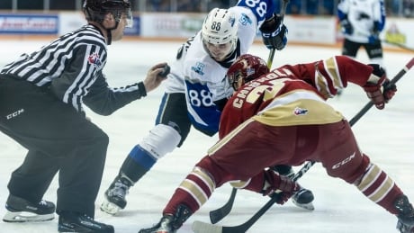 The Sea Dogs faced off against the Titan in a game last February at TD Station. Seadogs vs Titan