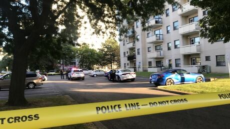 Peel police have taped off the parking lot where a delivery vehicle fatally struck a 19-month-old girl on Wednesday. Child struck in Mississauga