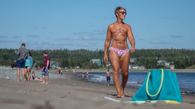Topless and proud of it: Dartmouth woman embracing life after double mastectomy | CBC News