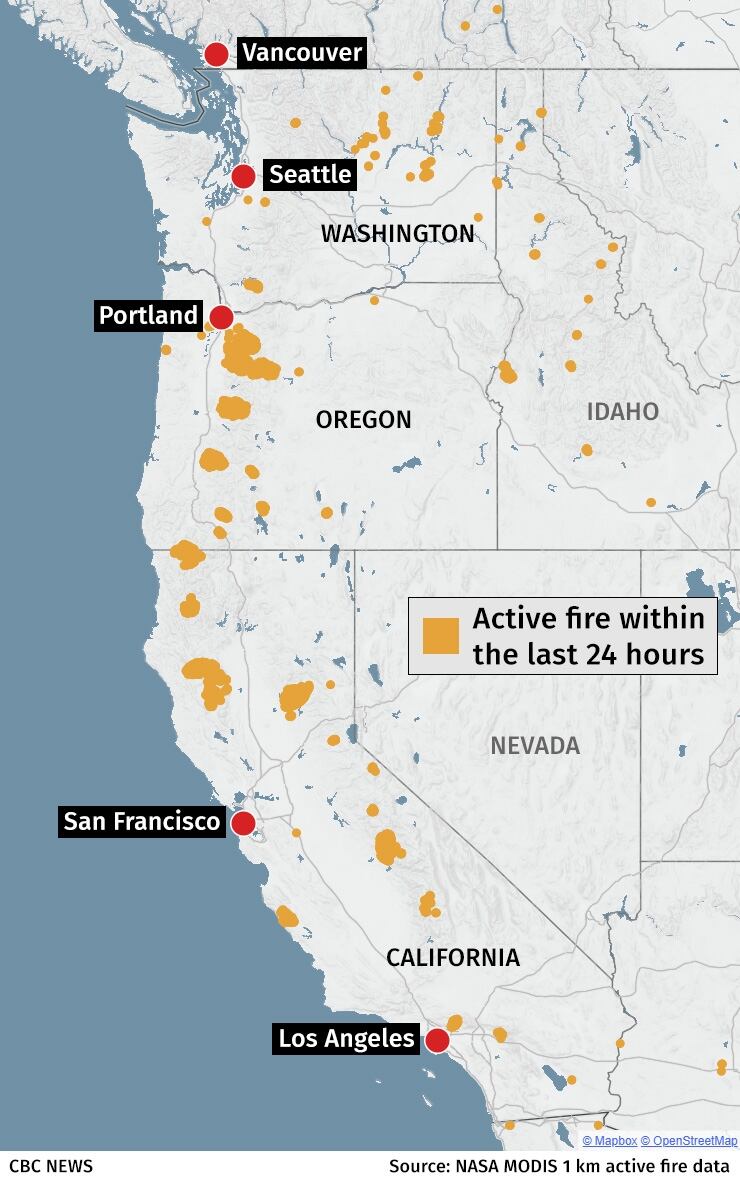 california fire map july 2018