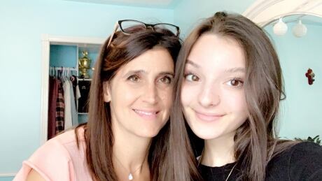 Chantalle Richardson says she was very upset with her daughter's experience dealing with a medical exemption for wearing a mask at school. Chantalle and Olivia Richardson