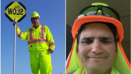 Trevor Bone, 25, and Phil Houle Junior, 45, died last week when the van they were travelling in was struck by a train. Trevor Bone and Phil Junior