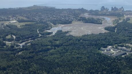 Boulevard Lake was drained in the summer of 2020 to allow for repairs of the Current River Dam. City council passed a resolution asking for driftwood to be cleared from two beach areas, while the lake is drained. Boulevard Lake drained