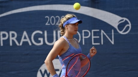 Canada's Eugenie Bouchard, seen above at the Prague Open in August, recently reached her first WTA final since 2016 and could surprise at the upcoming French Open. bouchard-eugenie-091520
