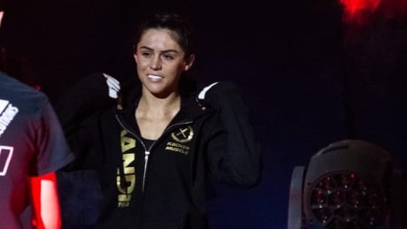 Randi Field, pictured here in her professional mixed martial arts debut back in June 2019, has signed an exclusive, multi-fight contract with Bellator MMA. wdr Randi Field