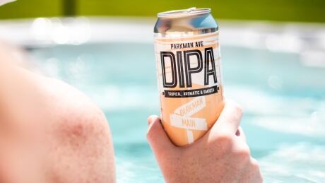The Parkman Ave beer is named after the road Copper Bottom Brewing is on. Parkman in hand