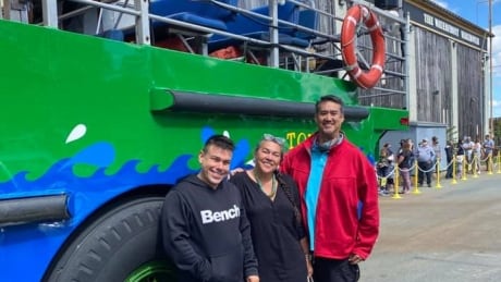 De-Anne Sacks was "so emotional" getting back on the Harbour Hopper and hearing all the changes the company, Ambassatours, made to the tour content. De-Anne Sacks Harbour Hopper