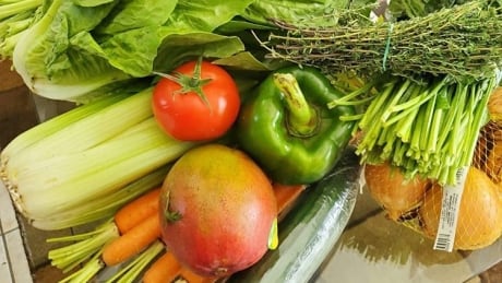 Items from one of the Good Food Boxes delivered over the summer by volunteers at Food for Thought.#foodforthoughttoronto Submitted by Food for Thought