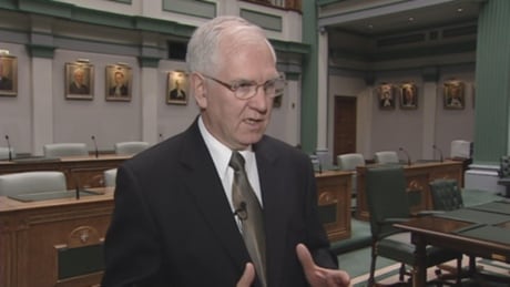 Harvey Hodder, seen here in Newfoundland and Labrador's House of Assembly in 2007, has died. Harvey Hodder