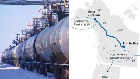 U.S. President Donald Trump has issued a presidential permit approving the construction of a railway between Alberta and Alaska. Alberta Alaska Rail Map
