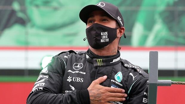 Lewis Hamilton 'can't find words' after making F1 history ...