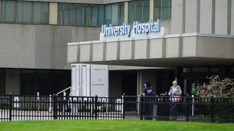 University Hospital has declared its first active outbreak of COVID-19 since March 27. covid london university hospital