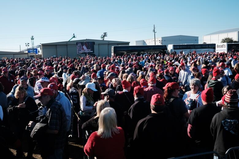 Trump airs election grievances at rally for Republican Senate